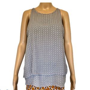 Mercer & Madison flowy buttom blouse size M D-201